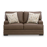  Benchcraft VillaCourt Stationary Leather Look Loveseat 7490935 IMAGE 2