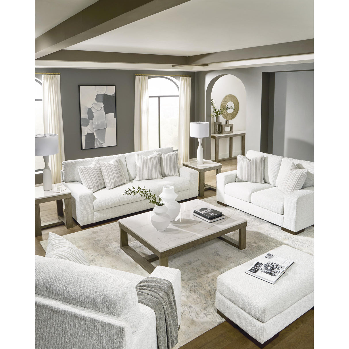  Benchcraft Hartside Stationary Fabric Sofa 8010438 IMAGE 10