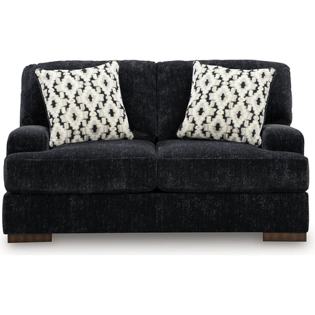  Benchcraft Whitmore Manor Stationary Fabric Loveseat 8040435 IMAGE 2