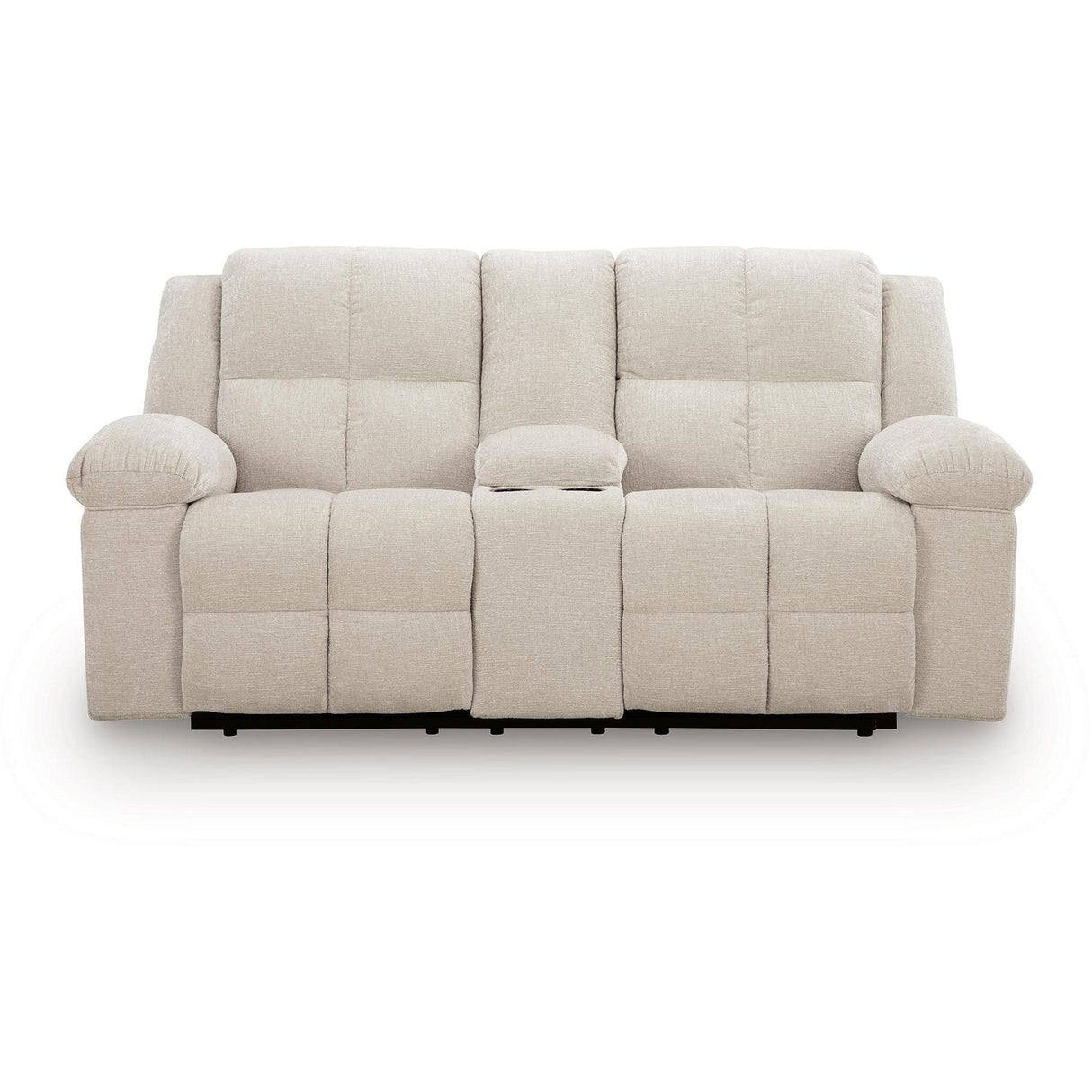  Benchcraft Orlen Reclining Fabric Loveseat with Console 8160294 IMAGE 4