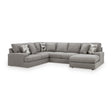  Benchcraft Lindon Fabric 3 pc Sectional 8470417/8470430/8470455 IMAGE 1