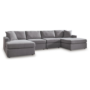  Signature Design by Ashley Modmax Fabric 4 pc Sectional 9210416S/9210417S/9210446/9210446 IMAGE 1