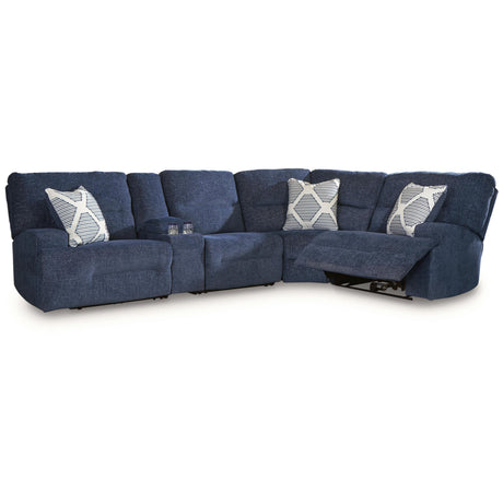  Signature Design by Ashley Acklen Place Power Reclining Fabric 5 pc Sectional 9360731/9360757/9360758/9360762/9360777 IMAGE 1
