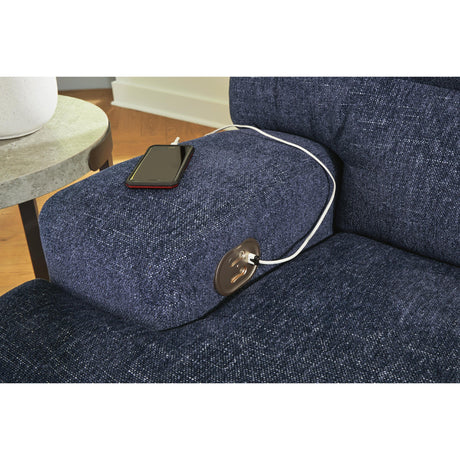  Signature Design by Ashley Acklen Place Power Reclining Fabric 5 pc Sectional 9360731/9360757/9360758/9360762/9360777 IMAGE 3