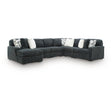  Signature Design by Ashley Midnight-Madness Fabric 6 pc Sectional 9810516/9810565/9810577/9810546/9810546/9810546 IMAGE 1