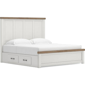  Signature Design by Ashley Savonport King Panel Bed with Storage B100-14/B4615-56/B4615-58/B4615-60/B4615-95 IMAGE 1