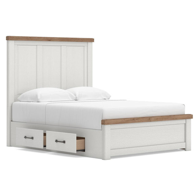  Signature Design by Ashley Savonport Queen Panel Bed with Storage B100-13/B4615-54/B4615-57/B4615-60/B4615-60 IMAGE 1