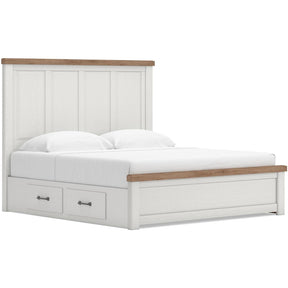  Signature Design by Ashley Savonport King Panel Bed with Storage B100-14/B4615-56/B4615-58/B4615-60/B4615-60 IMAGE 1