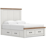  Signature Design by Ashley Savonport Queen Panel Bed with Storage B100-13/B4615-54S/B4615-57/B4615-60/B4615-60 IMAGE 1
