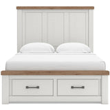  Signature Design by Ashley Savonport Queen Panel Bed with Storage B100-13/B4615-54S/B4615-57/B4615-60/B4615-60 IMAGE 3