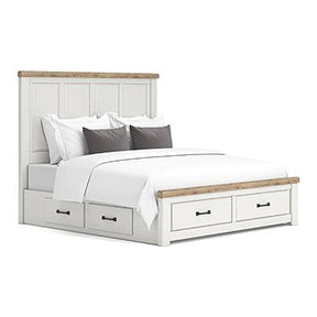  Signature Design by Ashley Savonport King Panel Bed with Storage B100-14/B4615-56S/B4615-58/B4615-60/B4615-60 IMAGE 1