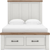  Signature Design by Ashley Savonport Full Panel Bed with Storage B100-12/B4615-84S/B4615-87/B4615-89 IMAGE 3