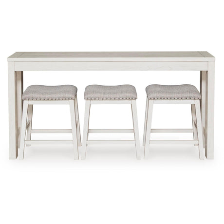  Signature Design by Ashley Robbinsdale 4 pc Counter Height Dinette D642-113 IMAGE 2