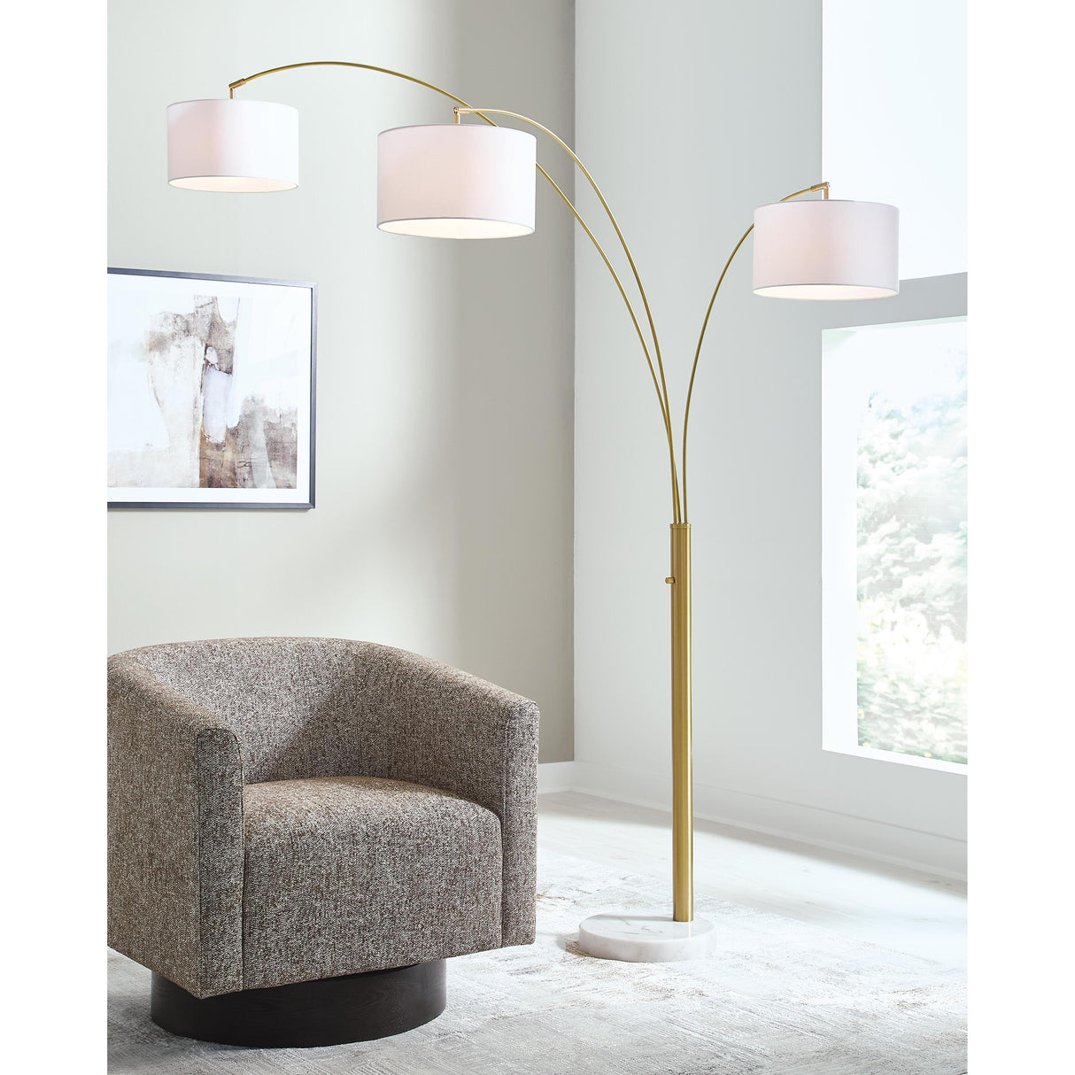  Signature Design by Ashley Valo Arc Lamp L725169 IMAGE 2