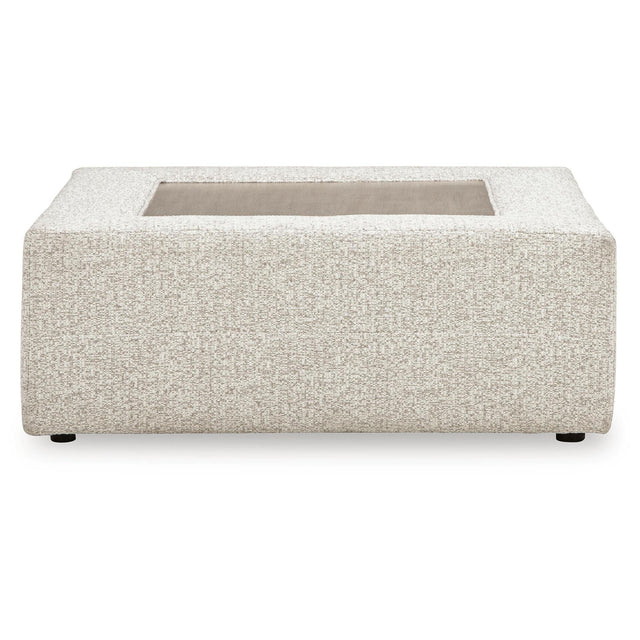  Signature Design by Ashley Ashbourne Estate Fabric Ottoman PC6600408 IMAGE 1