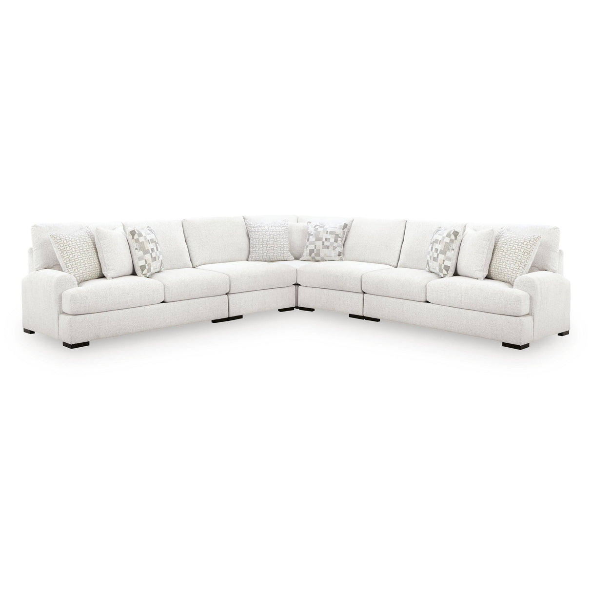  Signature Design by Ashley Misty-Lakes Fabric 5 pc Sectional PC6690646/PC6690646/PC6690655/PC6690656/PC6690677 IMAGE 1