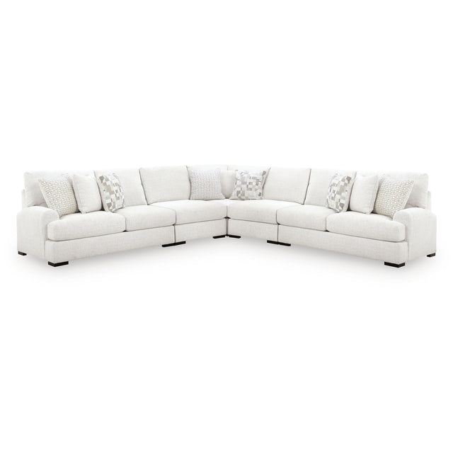  Signature Design by Ashley Misty-Lakes Fabric 5 pc Sectional PC6690646/PC6690646/PC6690655/PC6690656/PC6690677 IMAGE 1