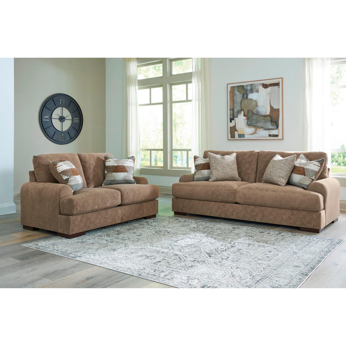  Signature Design by Ashley Jayne Park Stationary Fabric Loveseat PC8150535 IMAGE 5