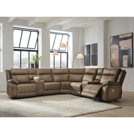  Signature Design by Ashley Max-Momentum Power Reclining 7 pc Sectional PC8230546/PC8230546/PC8230558/PC8230560/PC8230560/PC8230562/PC8230577 IMAGE 2