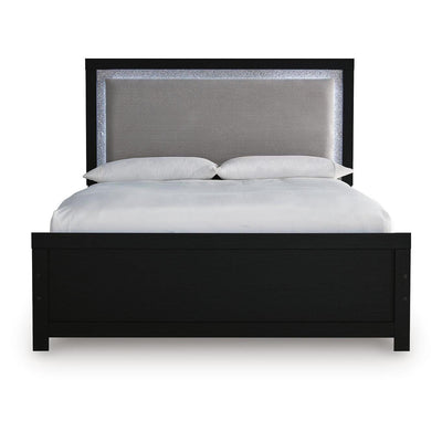  Signature Design by Ashley Maeling Queen Upholstered Panel Bed PCB1115-54/PCB1115-57/PCB1115-96 IMAGE 1
