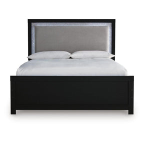  Signature Design by Ashley Maeling Queen Upholstered Panel Bed PCB1115-54/PCB1115-57/PCB1115-96 IMAGE 1