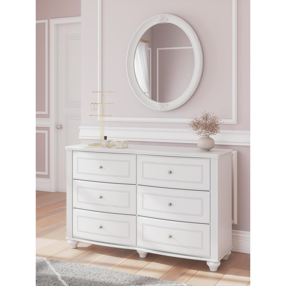  Signature Design by Ashley Kozlani Dresser Mirror PCB1819-26 IMAGE 3