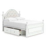  Signature Design by Ashley Kozlani Full Upholstered Panel Bed with Storage PCB1819-187/PCB1819-150/PCB1819-84/B100-12 IMAGE 2