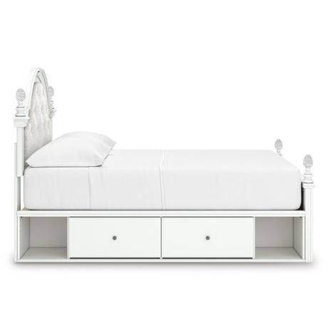  Signature Design by Ashley Kozlani Full Upholstered Panel Bed with Storage PCB1819-187/PCB1819-150/PCB1819-84/B100-12 IMAGE 4