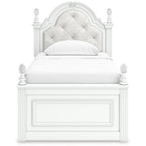 Signature Design by Ashley Kozlani Twin Upholstered Panel Bed with Storage B100-11/PCB1819-153/PCB1819-50/PCB1819-50/PCB1819-52 IMAGE 4
