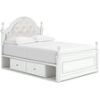  Signature Design by Ashley Kozlani Full Upholstered Panel Bed with Storage B100-12/PCB1819-187/PCB1819-50/PCB1819-50/PCB1819-84 IMAGE 1
