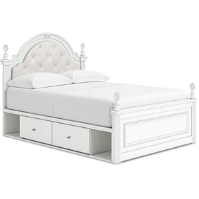  Signature Design by Ashley Kozlani Full Upholstered Panel Bed with Storage B100-12/PCB1819-187/PCB1819-50/PCB1819-50/PCB1819-84 IMAGE 1