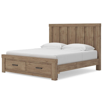 Signature Design by Ashley Oliandon King Panel Bed with Storage B100-14/PCB2844-56S/PCB2844-58/PCB2844-95 IMAGE 1