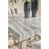  Signature Design by Ashley Square Larawyn Counter Height Dining Table PCD575-13 IMAGE 4