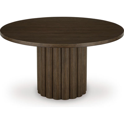  Signature Design by Ashley Round Radkin Dining Table PCD843-50 IMAGE 1