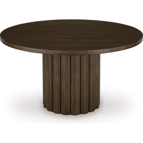  Signature Design by Ashley Round Radkin Dining Table PCD843-50 IMAGE 1
