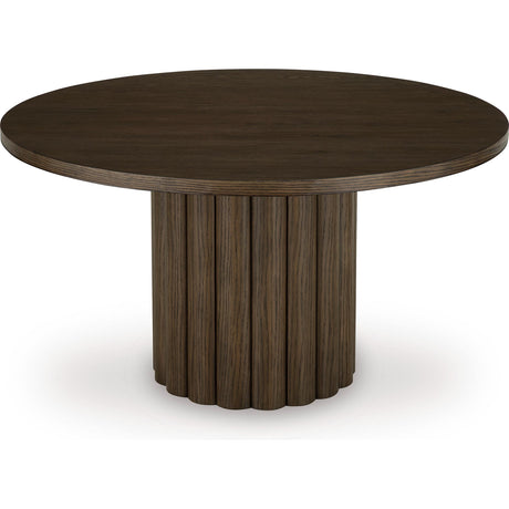  Signature Design by Ashley Round Radkin Dining Table PCD843-50 IMAGE 1