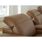  Signature Design by Ashley Magic Man Power Reclining Leather Match 5 pc Sectional PCU1070046A/PCU1070057/PCU1070057/PCU1070058/PCU1070062 IMAGE 2