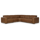  Signature Design by Ashley Magic Man Power Reclining Leather Match 5 pc Sectional PCU1070031/PCU1070046A/PCU1070058/PCU1070062/PCU1070077 IMAGE 1