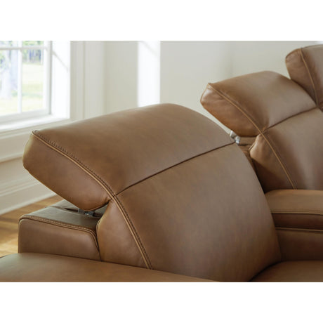  Signature Design by Ashley Magic Man Power Reclining Leather Match 6 pc Sectional PCU1070031/PCU1070046A/PCU1070057/PCU1070058/PCU1070062/PCU1070077 IMAGE 3