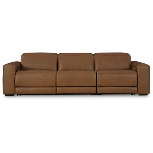  Signature Design by Ashley Magic Man Power Reclining Leather Match Sofa PCU1070046A/PCU1070058/PCU1070062 IMAGE 1