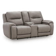  Signature Design by Ashley Real-Moments Power Reclining Loveseat PCU1370018A IMAGE 1