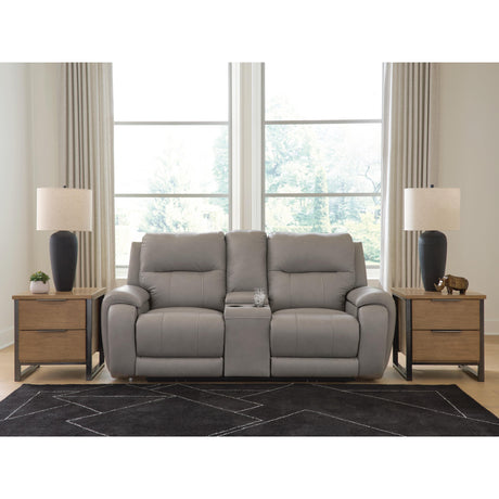  Signature Design by Ashley Real-Moments Power Reclining Loveseat PCU1370018A IMAGE 5