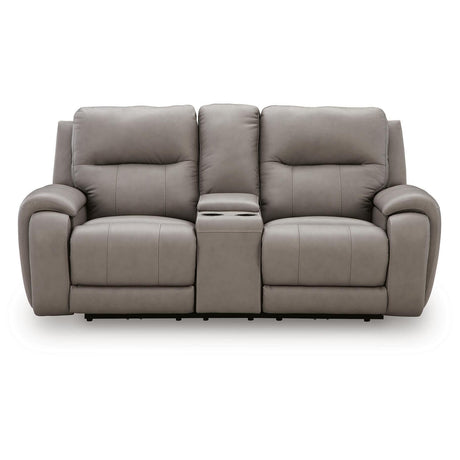  Signature Design by Ashley Real-Moments Power Reclining Loveseat PCU1370018A IMAGE 7