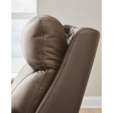  Signature Design by Ashley Pincara Power Leather Match Recliner PCU1380242 IMAGE 7