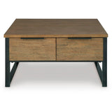  Signature Design by Ashley Montia Lift Top Cocktail Table T602-00 IMAGE 3