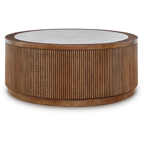  Signature Design by Ashley Hadonna Cocktail Table T658-8 IMAGE 1