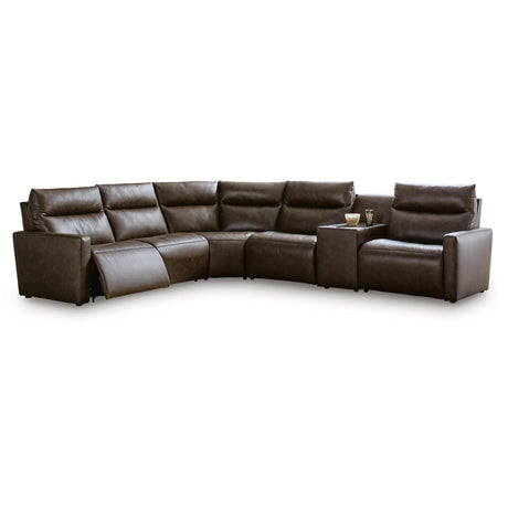  Benchcraft ModZ Power Reclining 6 pc Sectional U1400031/U1400046/U1400058/U1400060/U1400062/U1400077 IMAGE 1