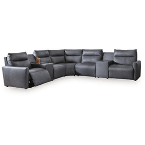  Benchcraft ModZ Power Reclining 7 pc Sectional U1400146/U1400146/U1400158/U1400160/U1400160/U1400162/U1400177 IMAGE 1
