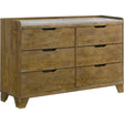  Coaster Furniture Henderson 6-Drawer Dresser 222973 IMAGE 1