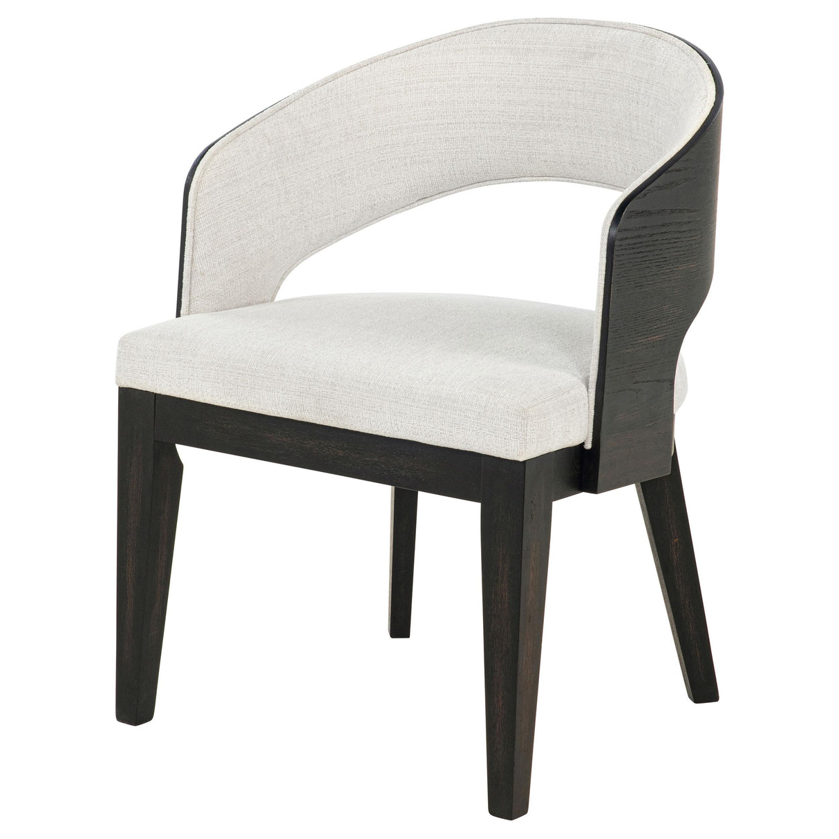  Coaster Furniture Leandro 115393 Set of 2 Upholstered Dining Arm Chair - Cream IMAGE 5